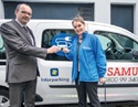  Interparking supports Samusocial in its fight against exclusion and hands over the keys to a response vehicle