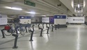 Modern underground bicycle parking